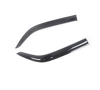 Deflectores De Aire Para Ford Para 1980-2021 Año Auto Ventana Lateral Viento Deflectores Viseras Black Rain Guard Visor De Puerta Tonos Ventilación Dark Smoke Visores Ventanillas Laterales(2011-2014)