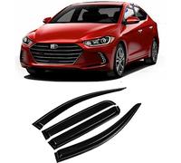 Deflectores De Aire para Hyundai Elantra 2017 2018 2019 2020, CocheViento Cortavientos Ventana Coche Derivabrisas Viseras Deflector
