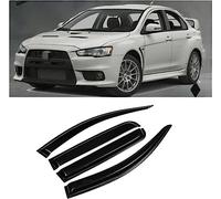 Deflectores De Aire para Mitsubishi Lancer EX 2008-2017, CocheViento Cortavientos Ventana Coche Derivabrisas Viseras Deflector