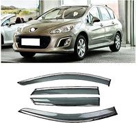 Deflectores De Aire para Peugeot 308 2009-2012, CocheViento Cortavientos Ventana Coche Derivabrisas Viseras Deflector