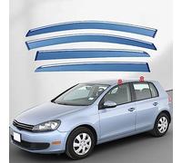 Deflectores De Aire para VW Golf MK6 2009-2012, CocheViento Cortavientos Ventana Coche Derivabrisas Viseras Deflector