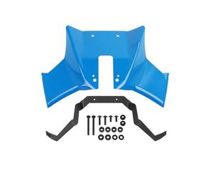 Deflectores De Carenado para Suzuki para GSX-8S 2023 2024 2025 Alerón Frontal Downforce Extensión De Faro Delantero Aerodinámico Desnudo Alerón Motocicleta(Blue)