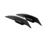 Deflectores De Carenado Universal Modificado para Motocicleta ala De Viento Decoración del Cuerpo Moto Alerón Lateral Delantero Conjunto ala Aerodinámica Alerón Motocicleta(Black)