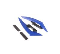Deflectores De Carenado Winglets Aerodinámicos Universales para Motocicletas, 1 Par De Pegatinas Dinámicas para Alerón para Scooters Alerón Motocicleta(Blue)