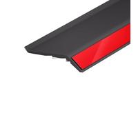 Deflectores de lluvia autoadhesivos para ventanas, Burlete autoadhesivo negro for ventanas, puertas, coches, varios tamaños(W5.5 x L100cm)