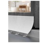 Deflectores de lluvia for ventanas laterales, deflectores de lluvia autoadhesivos for exteriores for ventanas de hogar, oficina o dormitorio, canaleta for goteo de lluvia(Mike,W7cm/2.7in)