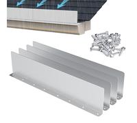 Deflectores de lluvia para techos de bajantes - Deflectores de agua de lluvia, protectores contra salpicaduras de canalones - Protector, 4 piezas/juego | de drenaje de tejado, protección con