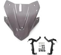 Deflectores De Parabrisas para Motocicleta para CB750 2023-2024 Extensión Visera Deportiva Carenado Viento Ensanchado Cubierta Protectora con Alerón Motocicleta Parabrisas(Smoke)