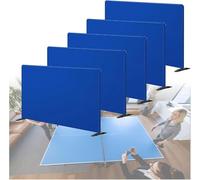 Deflectores De Tenis Barrera/Borde/perímetro para Cancha De Tenis De Mesa Y Pelotas De Ping-Pong Bloques De Barrera para Competición En Club Valla(Set of 5,200x72cm/78.7x28.3in)