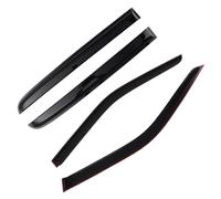 Deflectores de Ventana de Montaje Exterior compatibles con F250 F350 F450 F550 Super Duty Crew 1999 2016