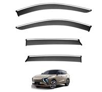 Deflectores De Ventana para Evolute i-Sky EV MK1 2020-2024, Protectores Lluvia Adhesivos Externos Cortavientos Anti-UV Y Anti-Vaho