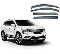 Deflectores de Ventanilla para Renault Koleos Samsung QM5 HC 2017-2022 Antiviento y Antilluvia Reducción de Ruido | Fácil Instalación