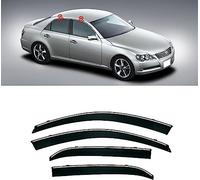 Deflectores de Ventanilla para Toyota REZI/Mark X120 2004-2008 Antiviento y Antilluvia Reducción de Ruido | Fácil Instalación
