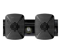 Deflectores de ventilación, Air Baffle, Car Outlet Shield, diseño antiviento, interior de control de viento para accesorios de confort automotriz, material de viaje de carretera, material ABS fácil de