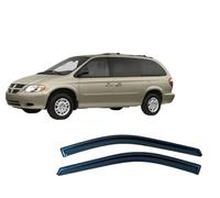 Deflectores de Viento Aire para Dodge Caravan 1996-2007, Derivabrisas de Aire Cortavientos Protector Ventanas Laterales