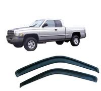 Deflectores de Viento Aire para Dodge Ram 1500 Excludes Towing 1994-2002, Derivabrisas de Aire Cortavientos Protector Ventanas Laterales