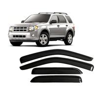 Deflectores de Viento Aire para Ford Escape 2001-2012, Derivabrisas de Aire Cortavientos Protector Ventanas Laterales