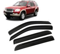 Deflectores de Viento Aire para Ford Explorer 2002-2010, Derivabrisas de Aire Cortavientos Protector Ventanas Laterales
