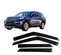 Deflectores de Viento Aire para Ford Explorer 2020-2024, Derivabrisas de Aire Cortavientos Protector Ventanas Laterales