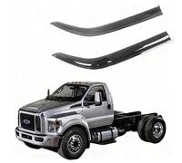 Deflectores de Viento Aire para Ford F-250 Super Duty 99-16 Standard, Derivabrisas de Aire Cortavientos Protector Ventanas Laterales
