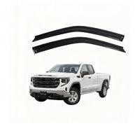 Deflectores de Viento Aire para Gmc Sierra 1500 2019-2024 Extended, Derivabrisas de Aire Cortavientos Protector Ventanas Laterales