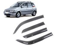 Deflectores de Viento Aire para Hyundai Matrix Lavita 2001-2008, Derivabrisas de Aire Cortavientos Protector Ventanas Laterales