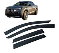 Deflectores de Viento Aire para Hyundai Santa Cruz 2022 2023, Derivabrisas de Aire Cortavientos Protector Ventanas Laterales