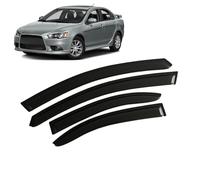 Deflectores de Viento Aire para Mitsubishi Lancer Sedan 2007-2017, Derivabrisas de Aire Cortavientos Protector Ventanas Laterales