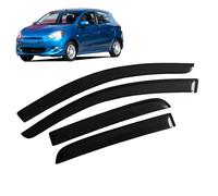 Deflectores de Viento Aire para Mitsubishi Mirage Hatchback 2013-2021, Derivabrisas de Aire Cortavientos Protector Ventanas Laterales