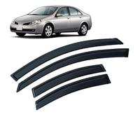 Deflectores de Viento Aire para Nissan Primera Sedan P12 2001-2007, Derivabrisas de Aire Cortavientos Protector Ventanas Laterales
