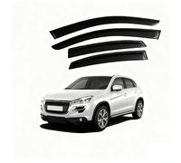 Deflectores de Viento Aire para Peugeot 4008 2012-2017, Derivabrisas de Aire Cortavientos Protector Ventanas Laterales