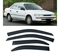 Deflectores de Viento Aire para Toyota Corolla E100 Sedan 1993-1997, Derivabrisas de Aire Cortavientos Protector Ventanas Laterales