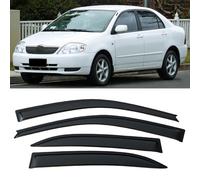Deflectores de Viento Aire para Toyota Corolla E120 E130 2003-2008, Derivabrisas de Aire Cortavientos Protector Ventanas Laterales