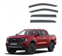 Deflectores de Viento de Coche para Ford Ranger MK4-RA 2023+, Buena flexibilidad y no se rompe fácilmente,A