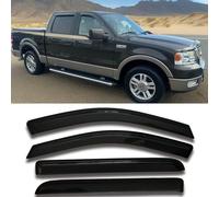 Deflectores de Viento Laterales para Ventanas F150 2006 - 2008 Mark LT SuperCrew/Crew Cab, 4PC-Set 94443