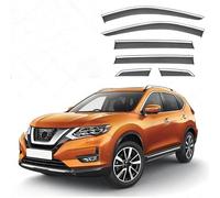 Deflectores de viento para automóviles Car Wind Deflectors for Nissan X-Trail/Rogue MK3-T32 2014-2020, Deflector Shield Side Window Sun Rain Guards Window Visor Rain Guards Stick-on Fitment
