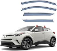 Deflectores de viento para automóviles Car Wind Deflectors for Toyota CHR IZOA MK1-AX10-AX50 2016-2023, Deflector Shield Side Window Sun Rain Guards Window Visor Rain Guards Stick-on Fitment