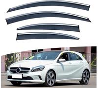 Deflectores de Viento para Ben A-Class Hatchback W176 2013-2018 Deflector de Lluvia Deportivo Deflector de Lluvia Cortavientos Ventana Coche
