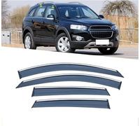 Deflectores de Viento para Chevrolet Captiva 2010-2018 Deflector de Lluvia Deportivo Deflector de Lluvia Cortavientos Ventana Coche