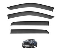 Deflectores de Viento para Ford Ranger Raptor MK2-P703 2023-2025, Ventanillas Deflectores de Viento y Lluvia Cortacorrientes de Aire con Protección Solar