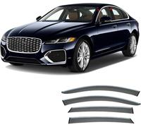 Deflectores De Viento para Jaguar XFL MK2-X260 2016+, Deflectores De Ventana Lateral De Coche, Visera Solar Protector De Lluvia