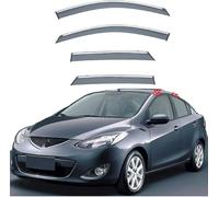 Deflectores De Viento para Mazda 2 Sedan MK2 2008-2014, Deflectores De Ventana Lateral De Coche, Visera Solar Protector De Lluvia