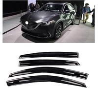 Deflectores de Viento para Mazda CX-9 2016-2020, Deflectores de Ventanas Deflectores de Aire Derivabrisas Accesorios de Decoración