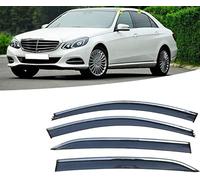 Deflectores de Viento para Mercedes Benz E Class 2017-2022 Deflector de Lluvia Deportivo Deflector de Lluvia Cortavientos Ventana Coche