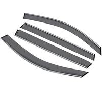 Deflectores de Viento para Mitsubishi Pajero Sport 2013-2018 Cortavientos Ventana Coche de Aire Puertas Delanteras Juego