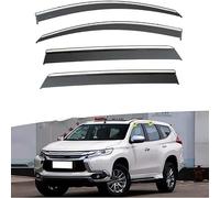 Deflectores de Viento para Mitsubishi Pajero Sport 2016-2022 Cortavientos Ventana Coche de Aire Puertas Delanteras Juego
