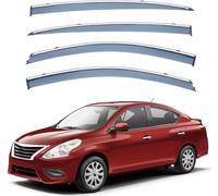 Deflectores De Viento para Nissan Versa MK2-N17 2012-2019, Deflectores De Ventana Lateral De Coche, Visera Solar Protector De Lluvia