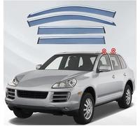 Deflectores de Viento para Porsche Cayenne 9pa/2006-2010 Deflector de Lluvia Deportivo Deflector de Lluvia Cortavientos Ventana Coche