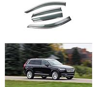 Deflectores De Viento para Puertas Visera para Ventana Coche para Volvo para XC90 2015-2020 Deflector Ventana Protector contra Lluvia Protector contra ProteccióN Nieve