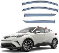 Deflectores de Viento para Toyota C-HR CHR XA10 2018-2022 Cortavientos Ventana Coche de Aire Puertas Delanteras Juego